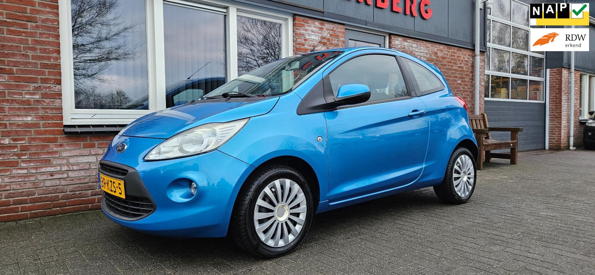 Ford Ka - 1.2 Titanium Airco! Leuke Auto! NAP! - AutoWereld.nl