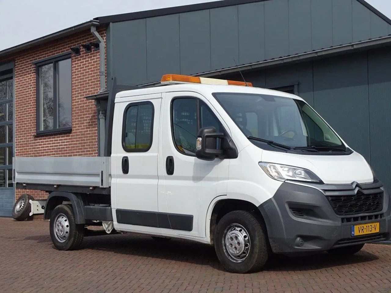 Citroën Jumper - DUBBEL CABINE PICK-UP OPEN LAADBAK AIRCO 78TKM - AutoWereld.nl