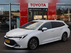 Toyota Corolla Touring Sports - 1.8 HYBRID STYLE APPLE/ANDROID STOEL+STUURVERW. EL-ACHTERKLEP HALF-LEDER LED 17"LMV KEYLES