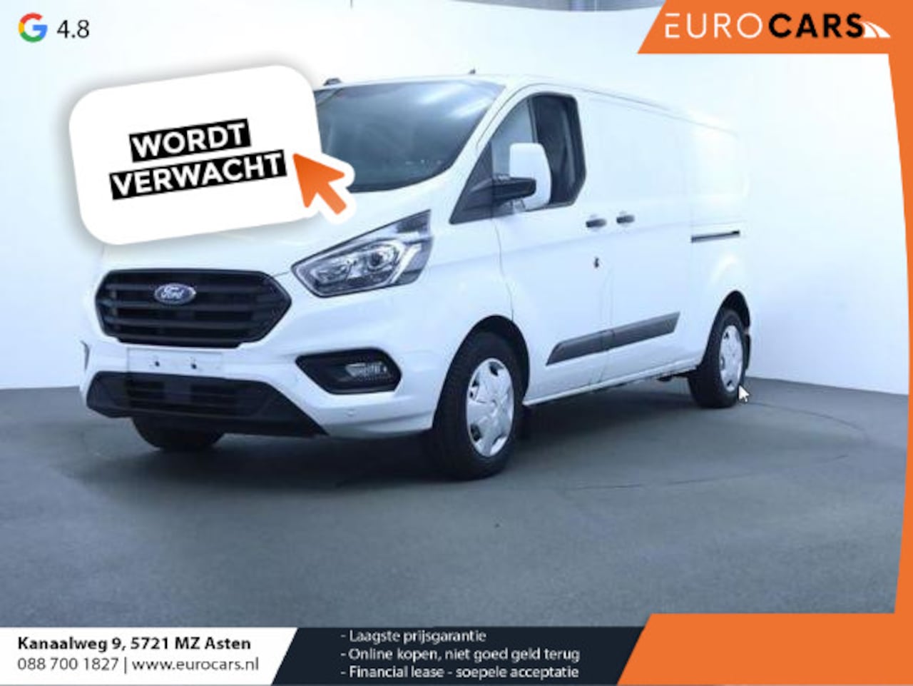 Ford Transit Custom - 131pk L2H1 Trend 2x Schuifdeur Achterklep Airco Cruise control Parkeersensoren - AutoWereld.nl