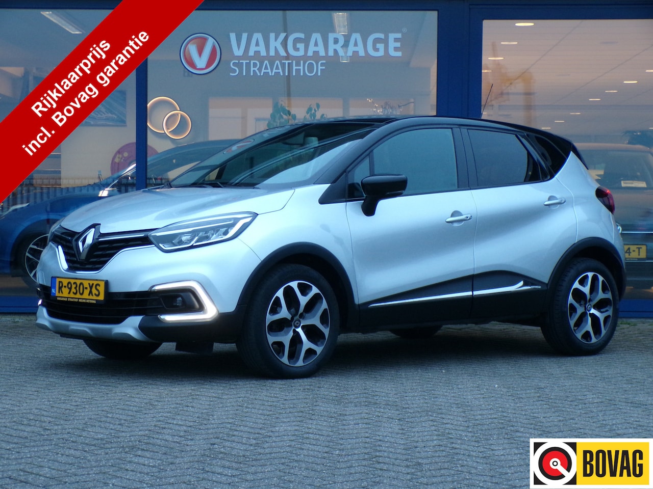 Renault Captur - 1.3 TCe Intens 1.3 TCe 150PK Intens, Automaat / Trekhaak / Full LED / Camera + Sensoren / Climate control - AutoWereld.nl