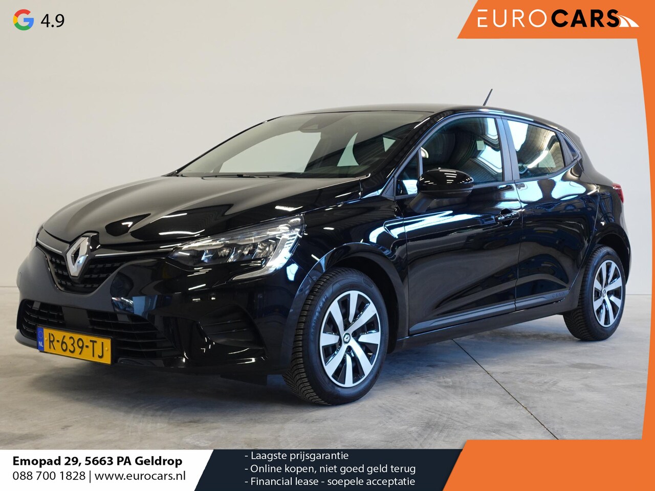 Renault Clio - 1.0 TCe 90 Equilibre Navigatie Apple Carplay/Android Auto Parkeersensoren achter Cruise Co - AutoWereld.nl