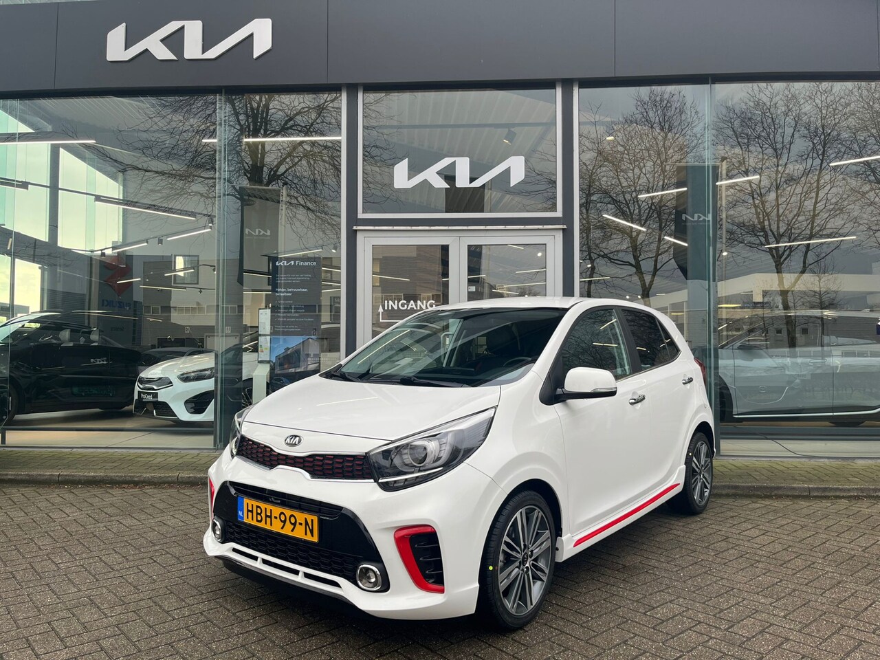 Kia Picanto - 1.0 T-GDI GT-Line 100PK Navi+BT+Cam Ecc-Airco Leder Keyless Stoel+Stuurverw. 16''LMV 7 jr. - AutoWereld.nl