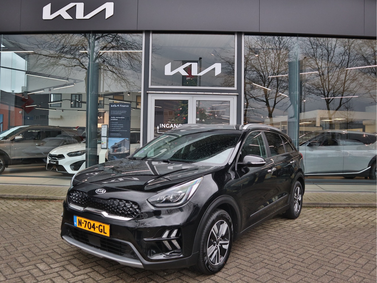 Kia Niro - 1.6 GDi Hybrid DynamicPlusLine Navi+BT+DAB+Cam ECC-Airco Cr.Control.Adapt Stoelverw. PDC 7 - AutoWereld.nl