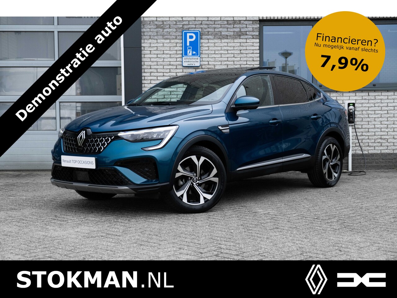 Renault Arkana - 1.6 E-Tech hybrid 145 AUT techno | Navigatie | Adaptive Cruise | Schuifdak | Climat Contro - AutoWereld.nl