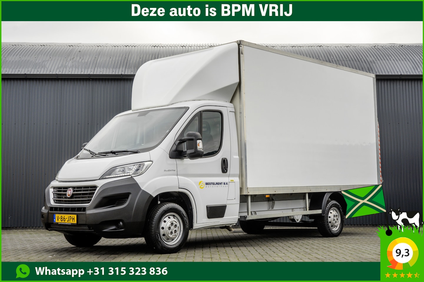 Fiat Ducato - 2.3 MultiJet Bakwagen met laadklep | Euro 6 | 131 PK | Climate | Camera | Cruise | LED - AutoWereld.nl