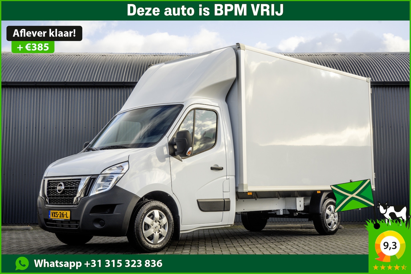 Nissan Interstar - 2.3 dCi Bakwagen met deuren | 164 PK | Euro 6 | Cruise | Airco | MF Stuur - AutoWereld.nl