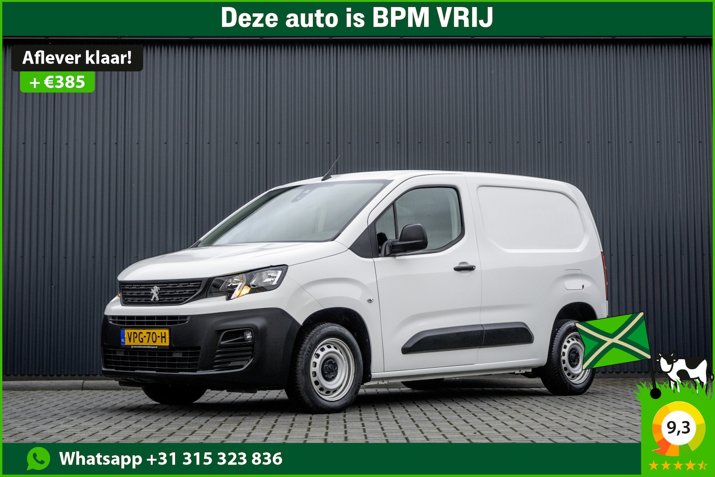 Peugeot Partner - 1.5 BlueHDI | Euro 6 | Cruise | Airco | Android Auto | Schuifdeur - AutoWereld.nl