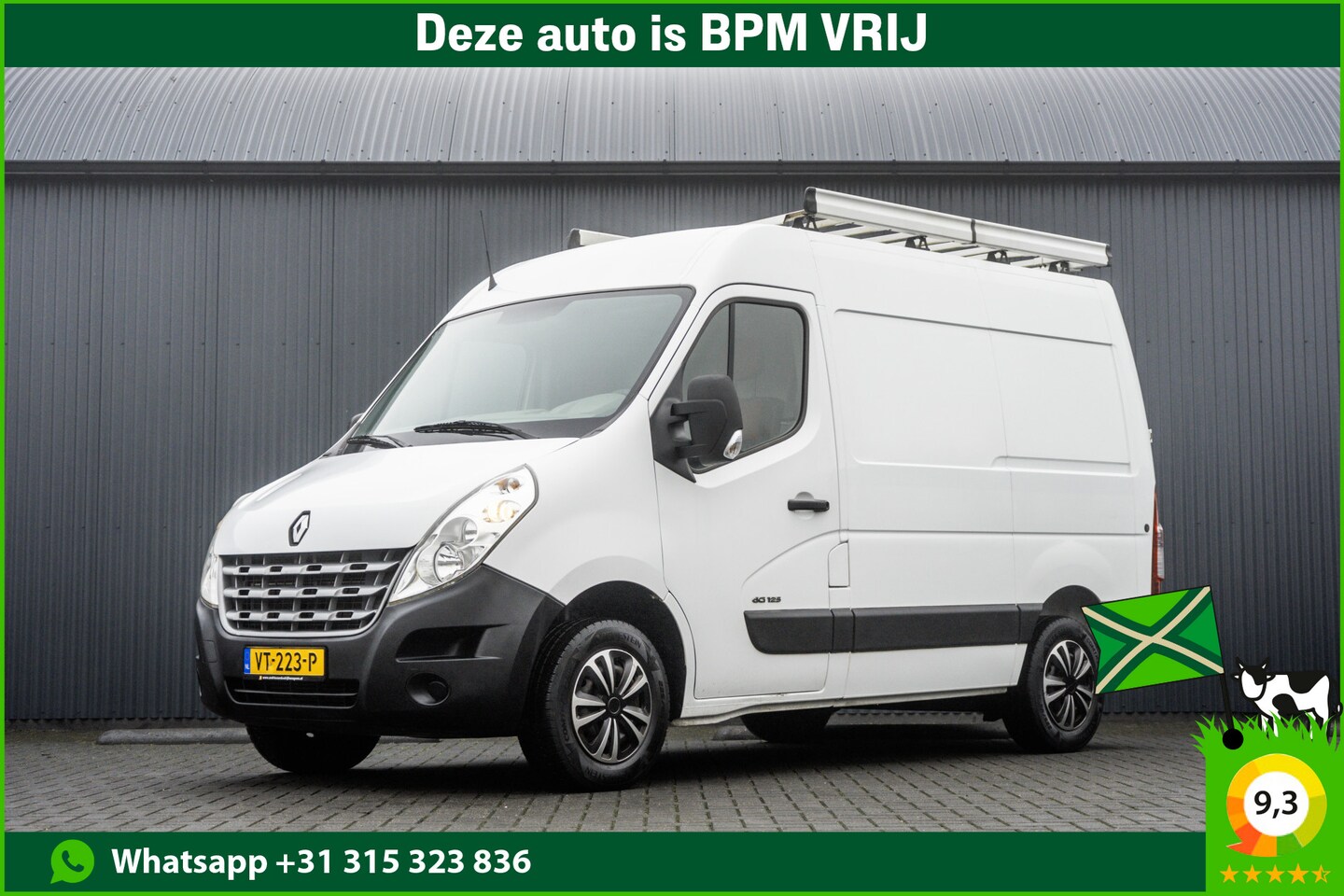 Renault Master - 2.3 dCi L1H2 | 126 PK | Imperiaal | Airco | Carplay | Trekhaak - AutoWereld.nl