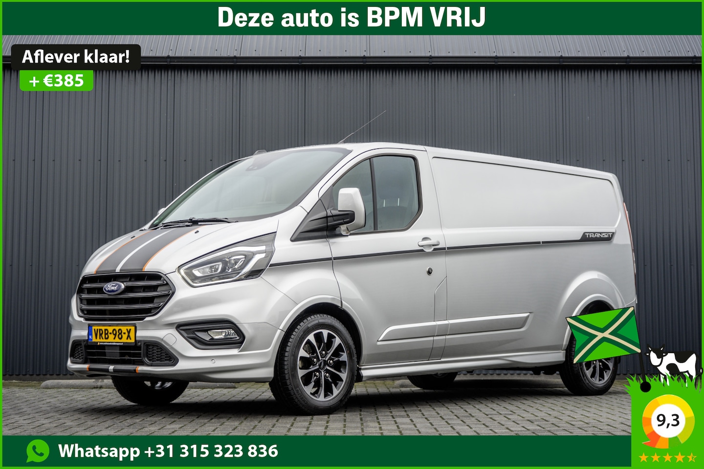 Ford Transit Custom - Sport 2.0 TDCI L2H1 | Automaat | 185 PK | Euro 6 | Adaptive Cruise | Airco | PDC | LED - AutoWereld.nl