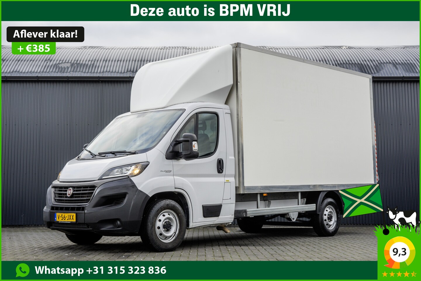 Fiat Ducato - 2.3 MultiJet Bakwagen met laadklep | Heavy Duty | 131 PK | Euro 6 | Cruise | Airco | Camer - AutoWereld.nl