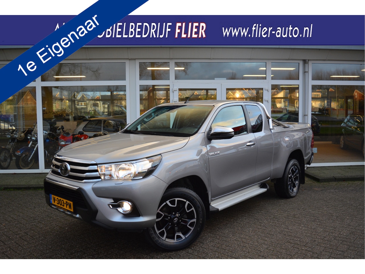 Toyota HiLux - 2.4 D-4D-F Xtra Cab Professional Fifty | Leder | Orig. NL | Cruise | NAP | - AutoWereld.nl