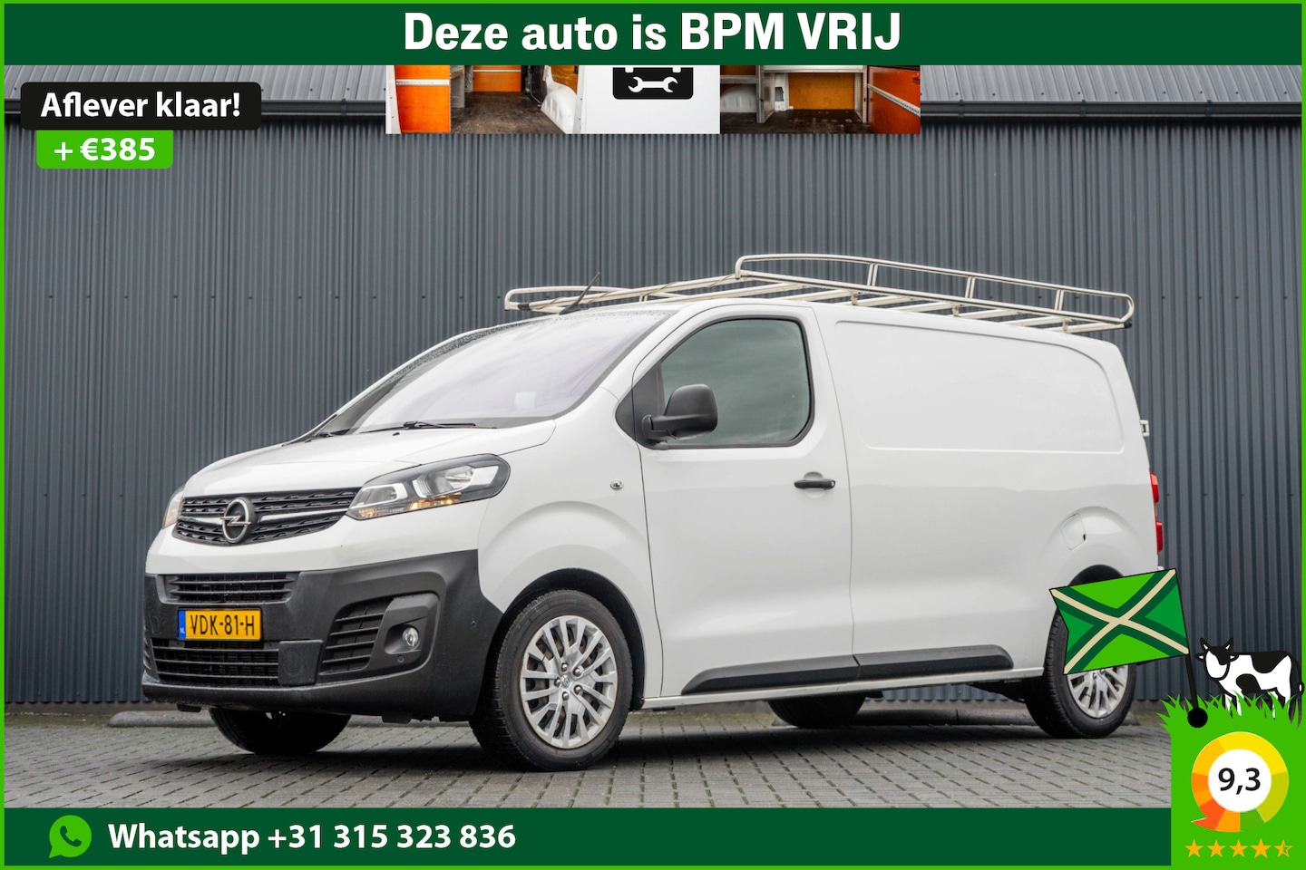 Opel Vivaro - 2.0 CDTI L2H1 | Euro 6 | 123 PK | Head-up display | Inrichting | Camera | Cruise | Airco - AutoWereld.nl