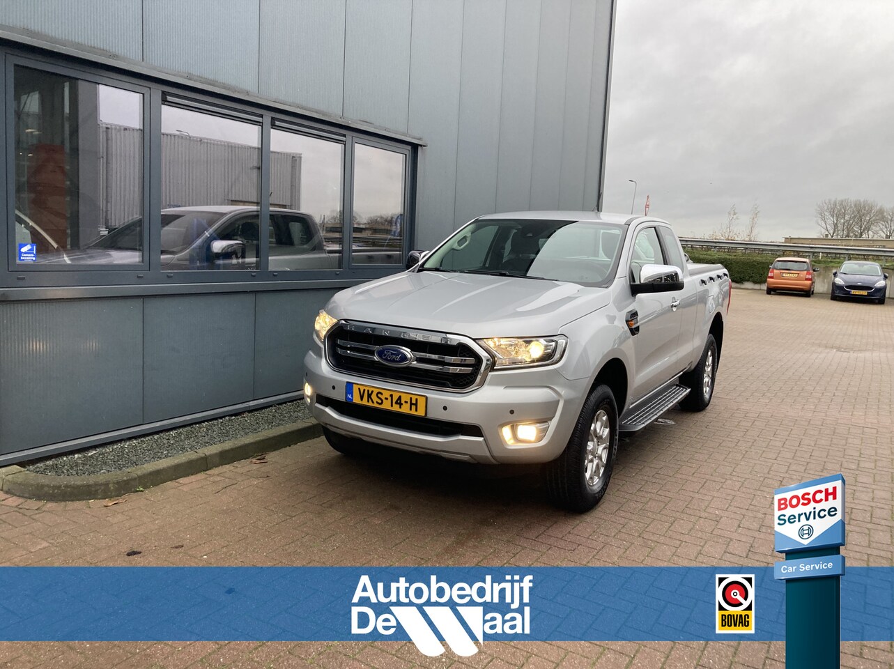 Ford Ranger - 2.0 TDCi Euro6 170pk 4WD Automaat XLT Super Cab AIRCO/CRUISE/CARPLAY/PDC/TREKH./VOORRUITVE - AutoWereld.nl