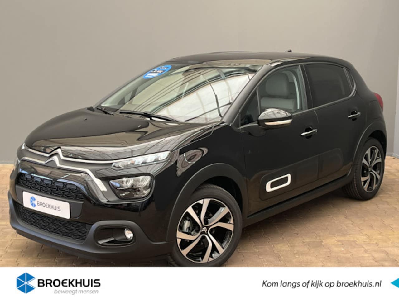 Citroën C3 - 1.2 PureTech Max WoodTechno | Navigatie | 17'' Lichtmetaal | Carplay | Bluetooth | Touchsc - AutoWereld.nl