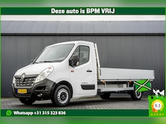 Renault Master - 2.3 dCi Open laadbak | 164 PK | 3.90M laadlengte | Cruise | Airco | Trekhaak