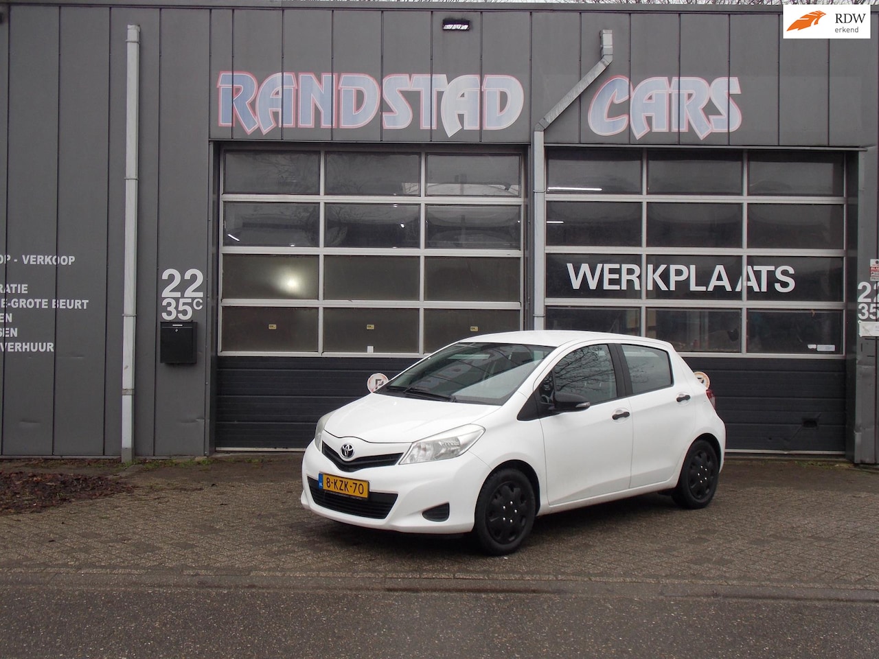 Toyota Yaris - 1.0 VVT-i Comfort Airco Elek Pakket 5Deurs 2012bj GARANTIE - AutoWereld.nl