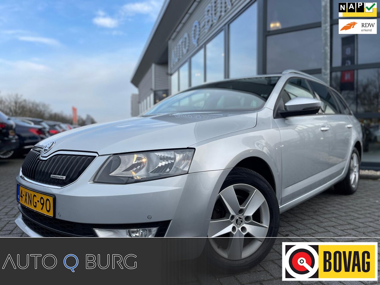 Skoda Octavia Combi - 1.6 TDI Greenline | Navi | Climate | PDC | LMV | Cruise | - AutoWereld.nl