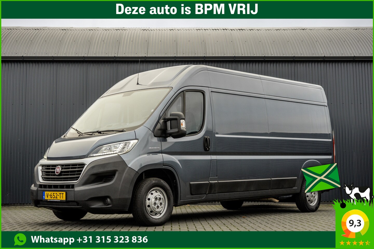 Fiat Ducato - 2.3 MultiJet L3H2 | Euro 6 | 131 PK | Cruise | Climate | Camera | Navigatie | LED - AutoWereld.nl