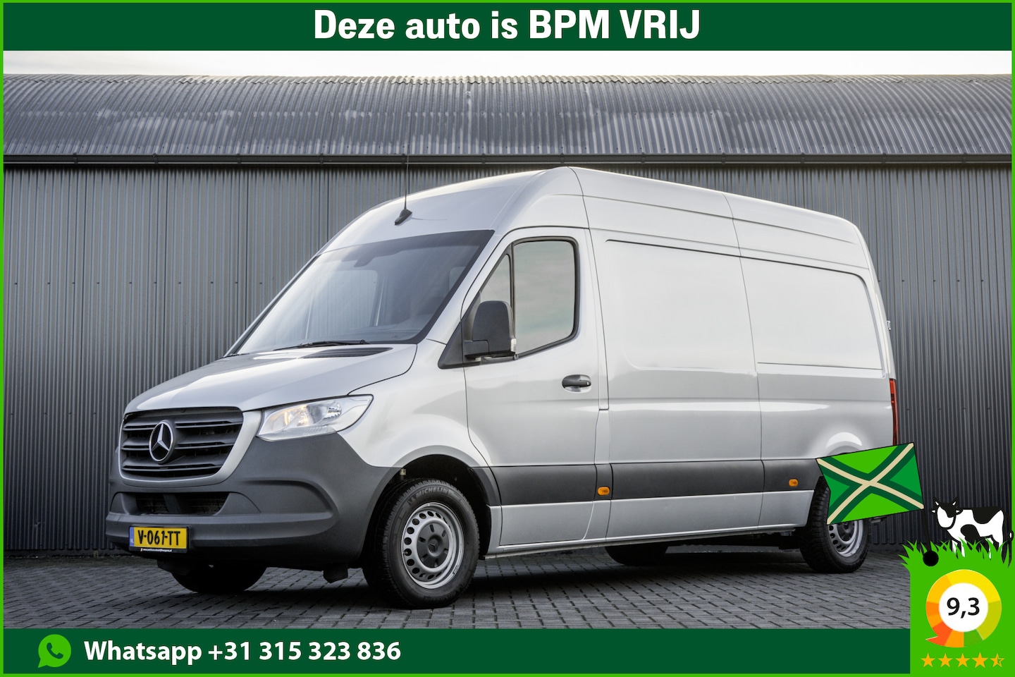 Mercedes-Benz Sprinter - 211 CDI L2H2 | Automaat | Euro 6 | Mbux | Cruise | Climate | Camera - AutoWereld.nl