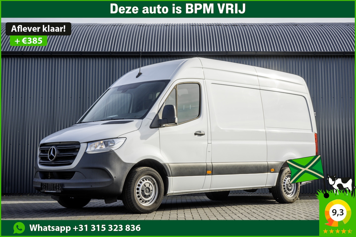 Mercedes-Benz Sprinter - 317 CDI L2H2 | Automaat | MBUX | Euro 6 | 170 PK | Climate | Carplay | PDC - AutoWereld.nl