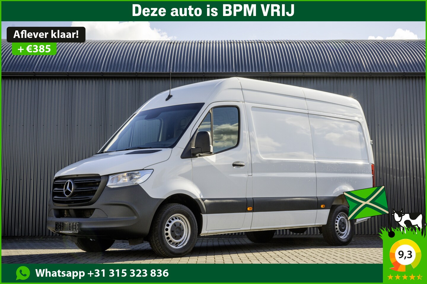 Mercedes-Benz Sprinter - 317 CDI L2H2 | Automaat | MBUX | Euro 6 | 170 PK | Climate | Carplay - AutoWereld.nl