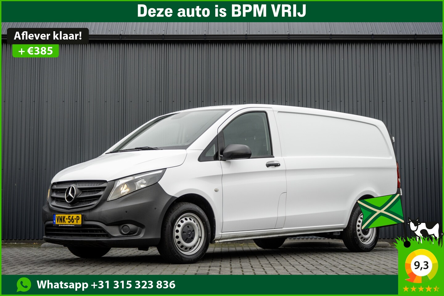 Mercedes-Benz Vito - **116 CDI L2H1 | 164 PK | Euro 6 | Cruise | Carplay | Airco | PDC | Navigatie | Camera** - AutoWereld.nl