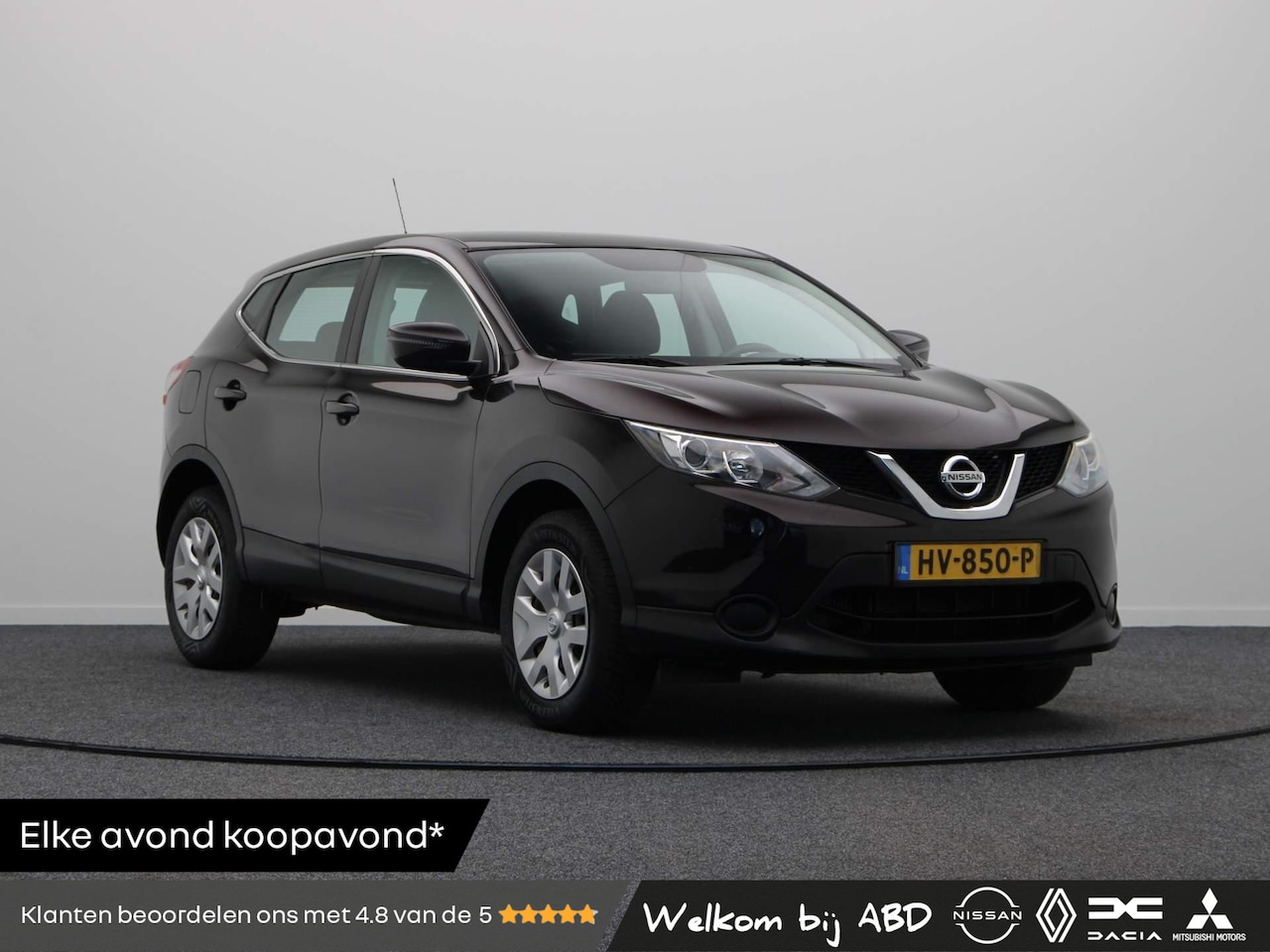 Nissan Qashqai - 1.2 Visia | Trekhaak | Airco | Cruise Control | Led Dagrijverlichting | All Season Banden - AutoWereld.nl