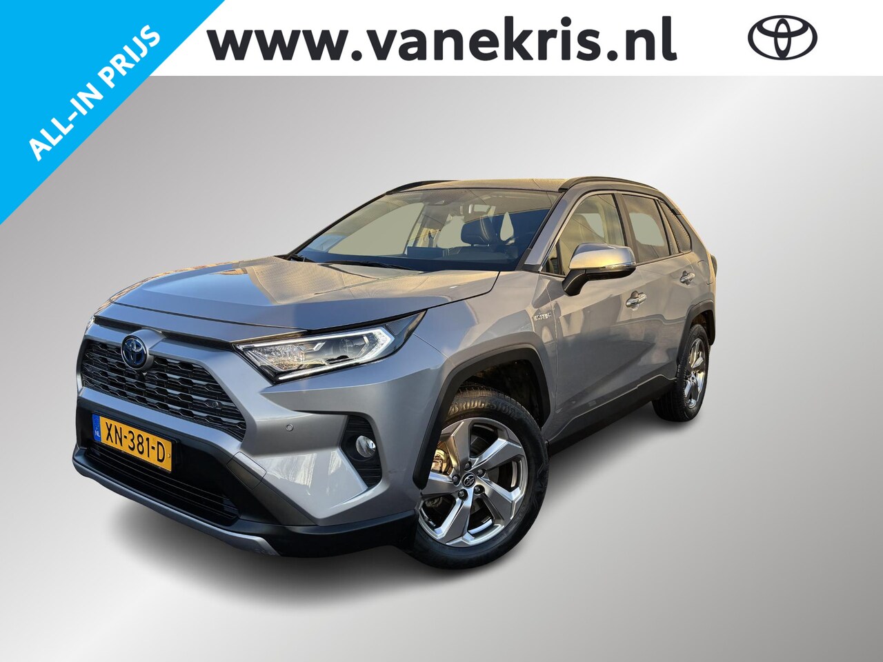 Toyota RAV4 - 2.5 Hybrid Executive Trekhaak, Leder, BSM, JBL, 360 camera - AutoWereld.nl