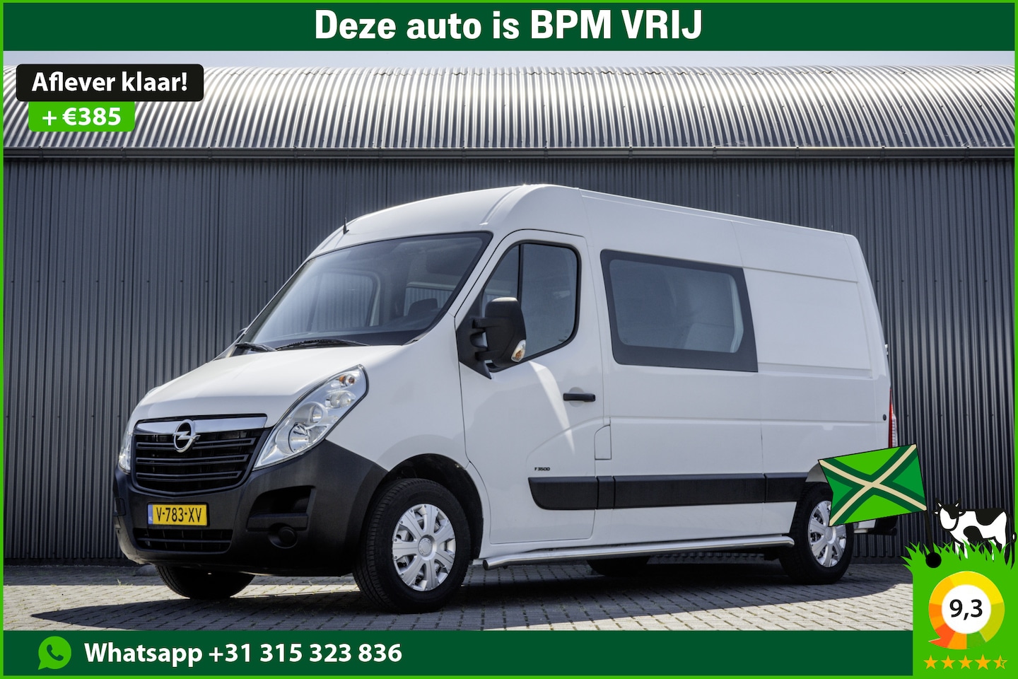 Opel Movano - 2.3 CDTI BiTurbo L2H2 | Euro 6 | 146 PK | 7-Persoons | Cruise | Airco | DC - AutoWereld.nl