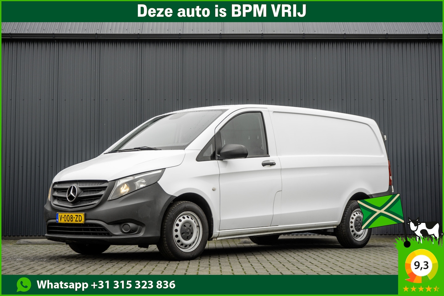 Mercedes-Benz Vito - 109 CDI L1H1 | Euro 6 | Airco | Navigatie | Trekhaak - AutoWereld.nl