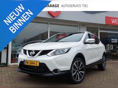 Nissan Qashqai - 1.2 Tekna Automaat, Panoramadak, Trekhaak, Parkeersensoren voor + achter, Stoelverwarming,