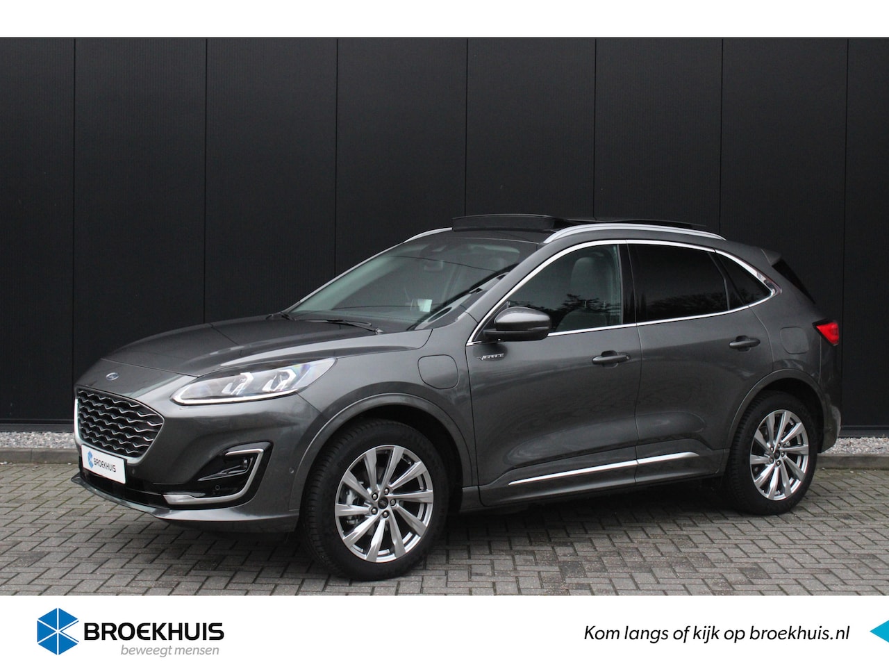 Ford Kuga - 2.5 PHEV Vignale | PANO-DAK | ADAPT. CRUISE | STANDKACHEL! | HEAD-UP | BLIS | LEDER | WINT - AutoWereld.nl