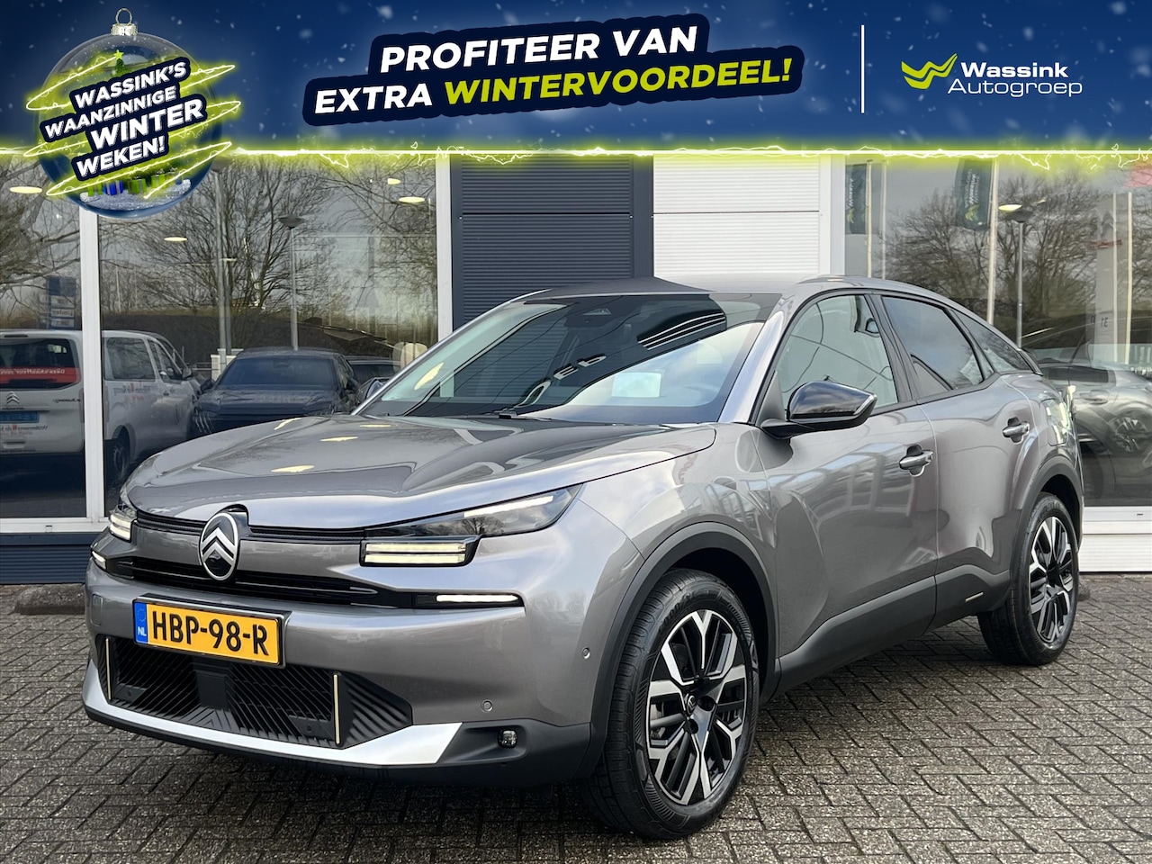 Citroën C4 - 1.2 Hybrid 136pk e-DCS6 Max | Stoelverwarming | Camera | parkeersensoren | Navigatie | - AutoWereld.nl