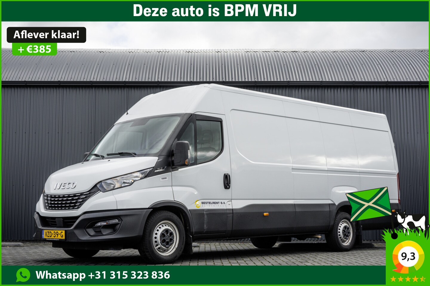 Iveco Daily - **35S16V 2.3 L4H2 | Automaat | Euro 6 | 157 PK | Climate | 3500 KG Trekgewicht | MF Stuur - AutoWereld.nl