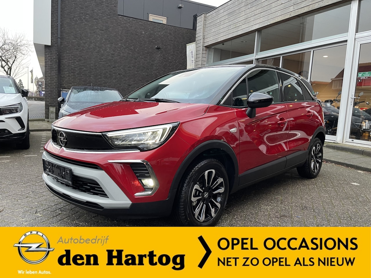 Opel Crossland - 1.2 Turbo Elegance Automaat Stoel stuur en voorruitverwarming. - AutoWereld.nl