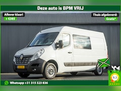 Renault Master - 2.3 dCi L2H2 | 5-Persoons | Airco | Cruise | Navigatie | R-Link | DC