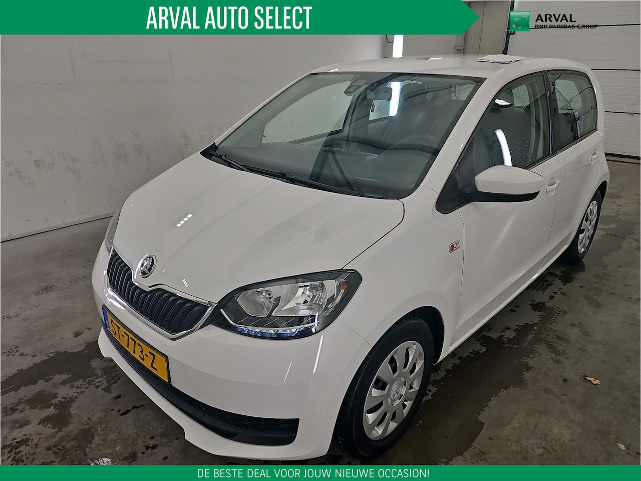 Skoda Citigo - 1.0 60pk Greentech Ambition Plus Pakket | Trekhaak | Airco | Cruise Control | Smartphone I - AutoWereld.nl