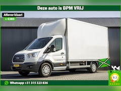 Ford Transit - 2.0 TDCI Bakwagen met laadklep | Euro 6 | 130 PK | Airco | Cruise | Camera | 3-Persoons