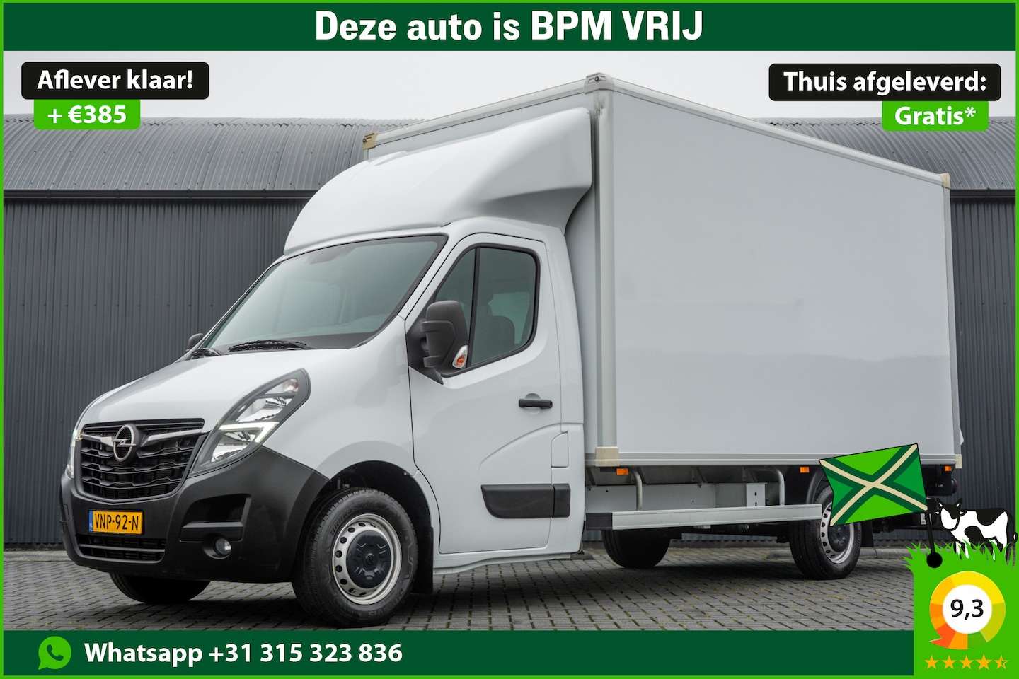 Opel Movano - **2.3 Turbo | Bakwagen met Laadklep | 146 PK | A/C | Cruise | Navigatie | MF Stuur** - AutoWereld.nl