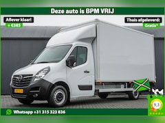 Opel Movano - 2.3 Turbo | Bakwagen met Laadklep | 146 PK | A/C | Cruise | Navigatie | MF Stuur