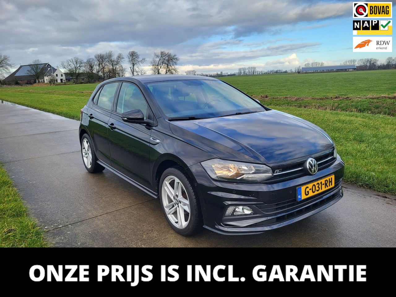 Volkswagen Polo - 1.0 TSI R-line 95dkmNAP AUTOMAAT - AutoWereld.nl