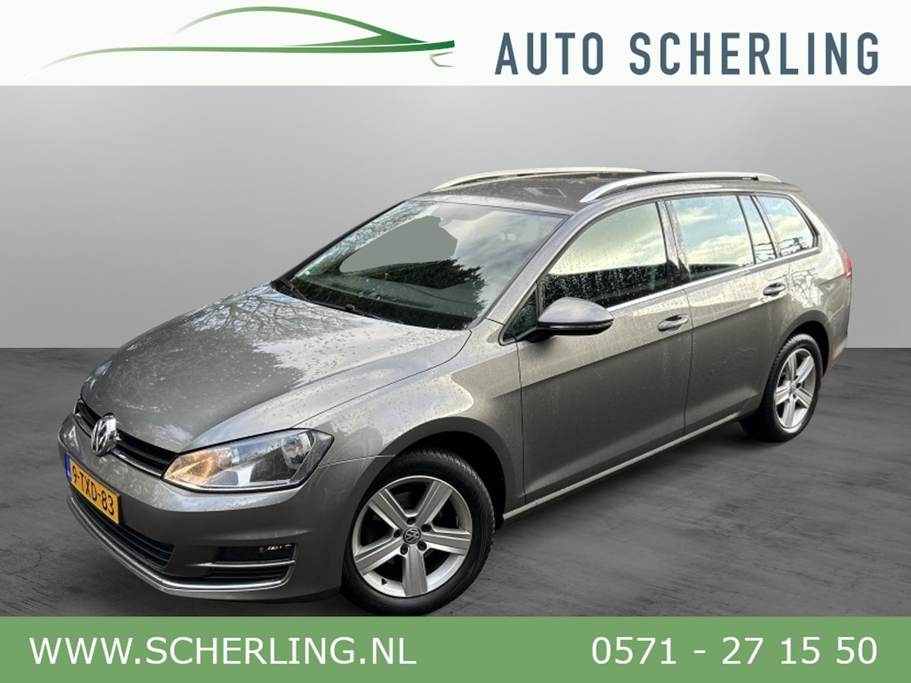 Volkswagen Golf Variant - 1.2 TSI Highl. Clima, Cruise, LMV, Trekhaak, NL-auto! - AutoWereld.nl