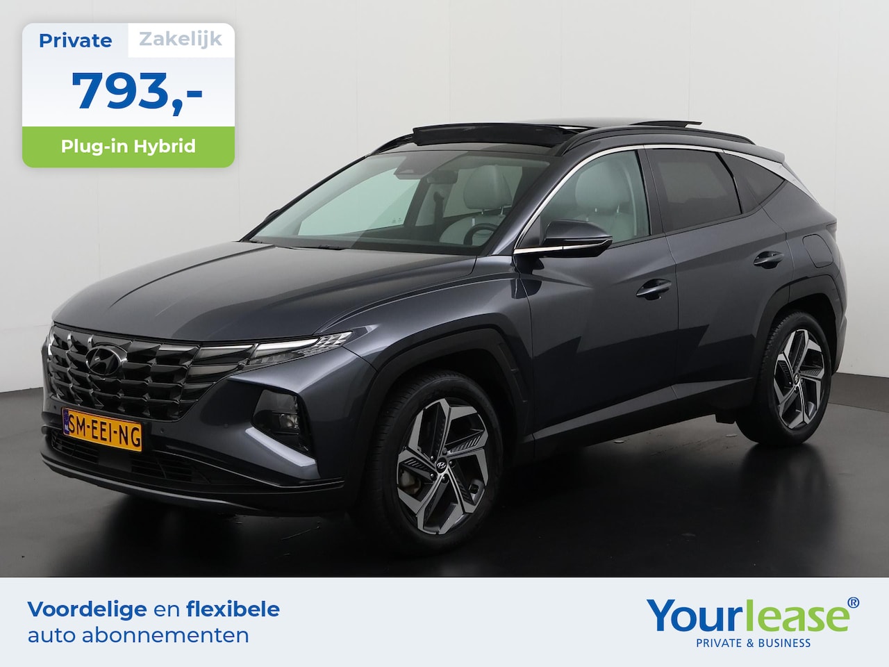 Hyundai Tucson - 1.6 T-GDI PHEV Premium Sky 4WD | All-in 793,- Private Lease | Zondag Open! - AutoWereld.nl