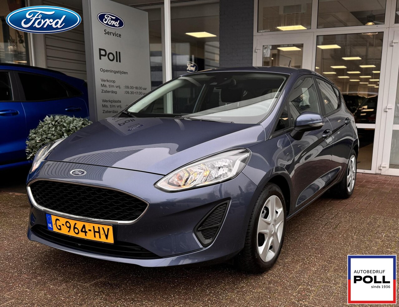 Ford Fiesta - 1.1 85pk Trend Navi Cruise Voorruitverwarming Apple Car play DAB+ Parkeersensoren 5drs - AutoWereld.nl