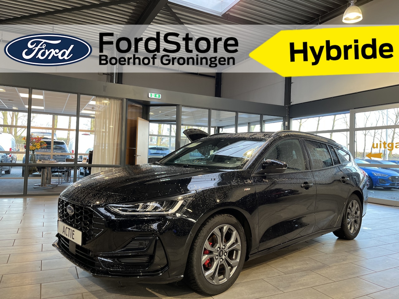 Ford Focus Wagon - EcoBoost Hybrid 155 pk ST Line X | Pano | Winter Pack | AGR | Adapt. cruise | Camera I HUD - AutoWereld.nl