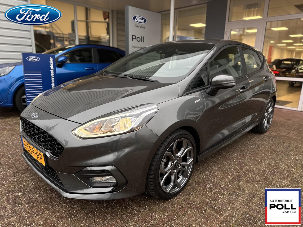 Ford Fiesta - 1.0 EcoBoost ST-Line Navi Climat Cruise Voorruitverwarming Privacy Glass 5d Dealeronderhou - AutoWereld.nl