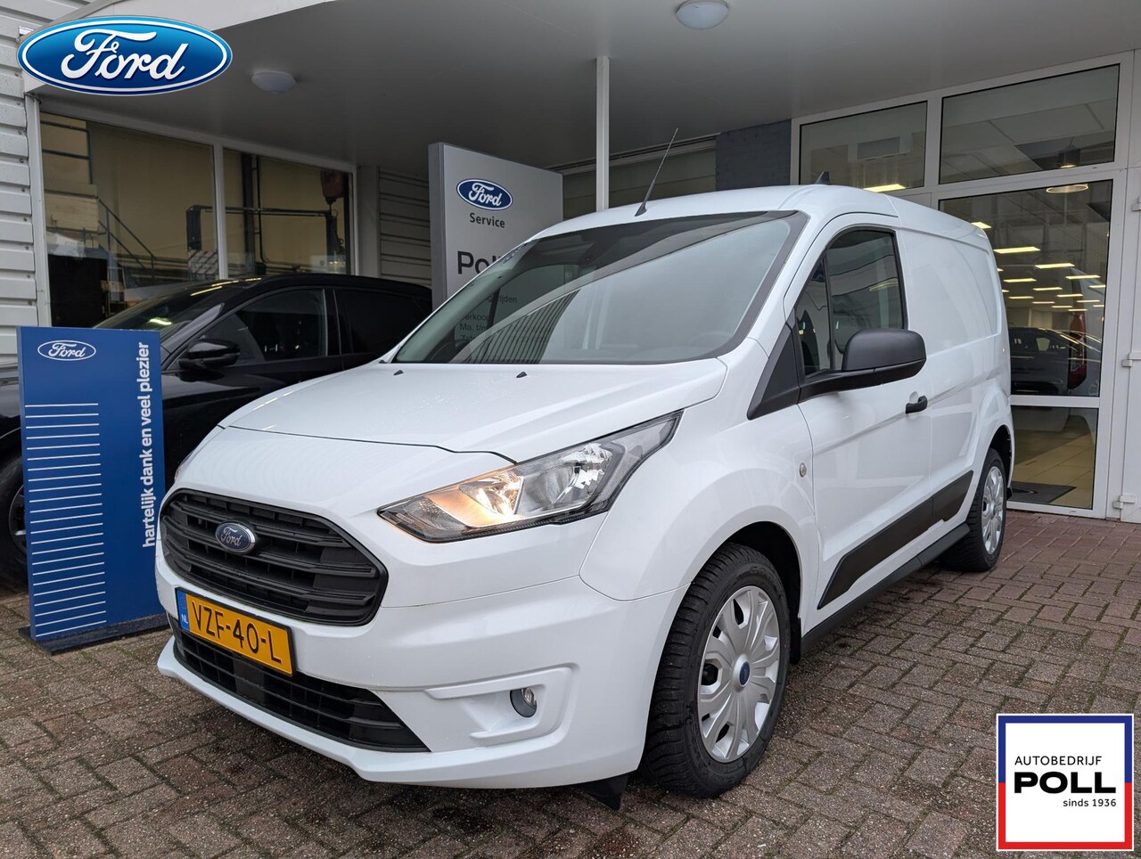 Ford Transit Connect - 1.5 EcoBlue 100pk Trend *NIEUW* Navi Camera Trekhaak Fabrieksgarantie 26-10-2025 - AutoWereld.nl