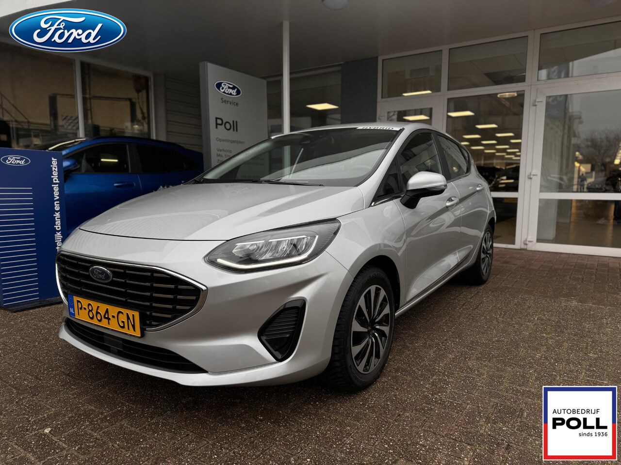 Ford Fiesta - 125pk EcoBoost Hybrid Titanium Navi Adap Cruise Climat Parkeersensoren Privacy Glass 4S Al - AutoWereld.nl