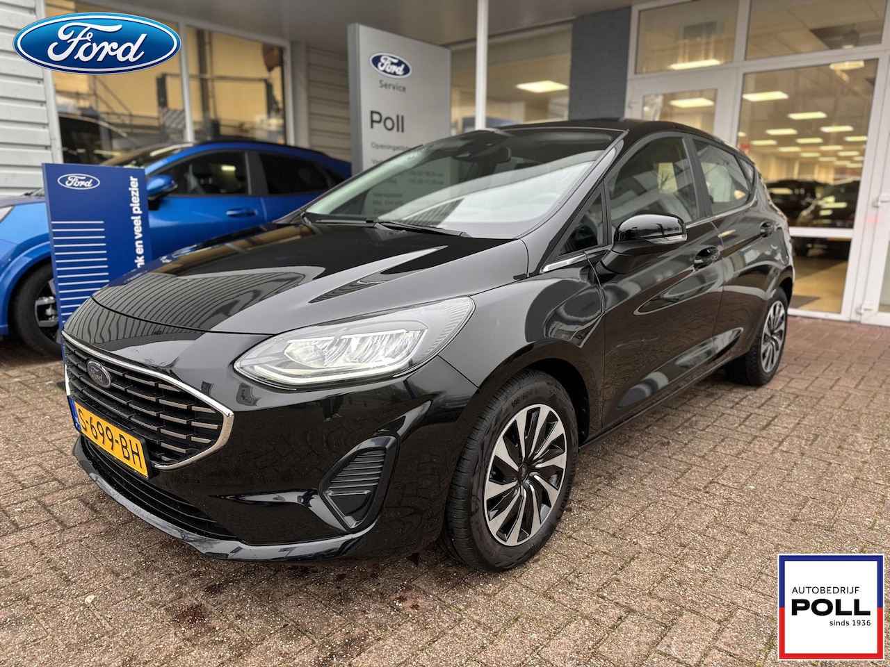 Ford Fiesta - 125pk EcoBoost Hybrid Titanium Navi DAB+ Climat Cruise Parkeersensoren 5drs - AutoWereld.nl